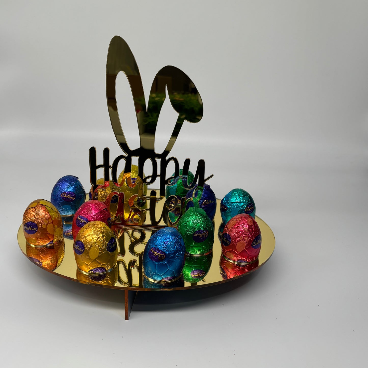 Happy Easter Oval Egg Stand