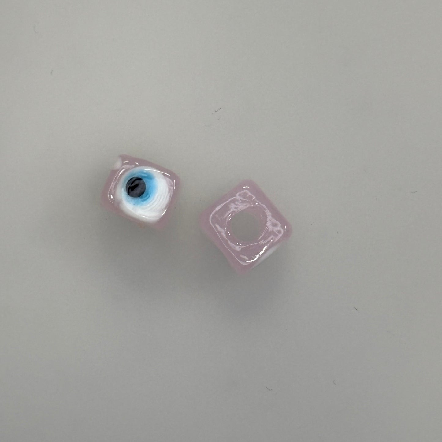 EVIL EYE SQUARE BEAD