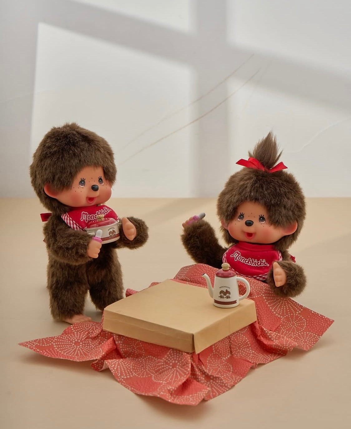 SEKIGUCHI MONCHHICHI PREMIUM STANDARD S BROWN BOY PLUSH