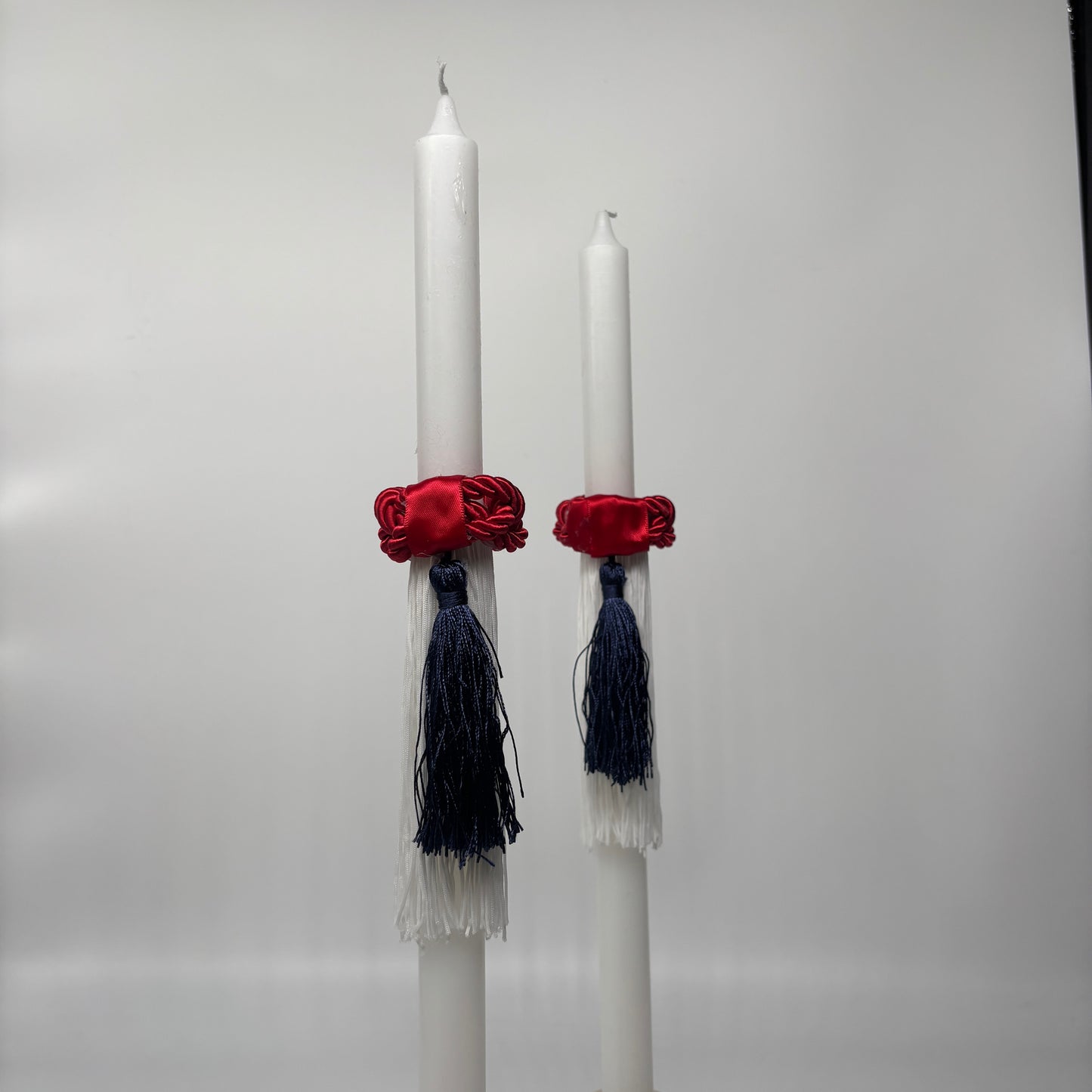 Evzone Navy Tassel Easter Palm Sunday Candle Lambatha Orthodox Easter