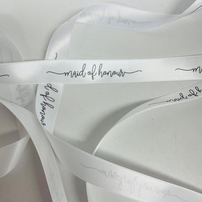 WEDDING SERIES CUSTOM PRINT RIBBON