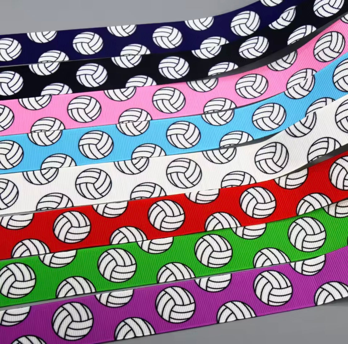 NETBALL RIBBON 25MM GROSGRAIN SOLD BY THE METRE