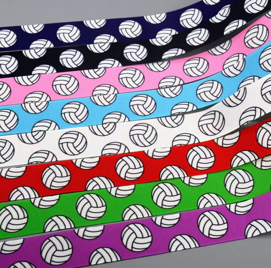 NETBALL RIBBON 25MM GROSGRAIN SOLD BY THE METRE