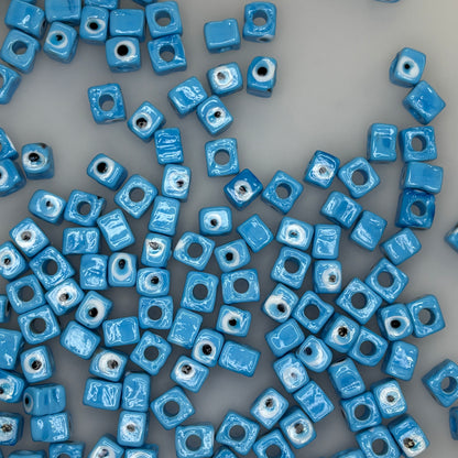 EVIL EYE SQUARE BEAD