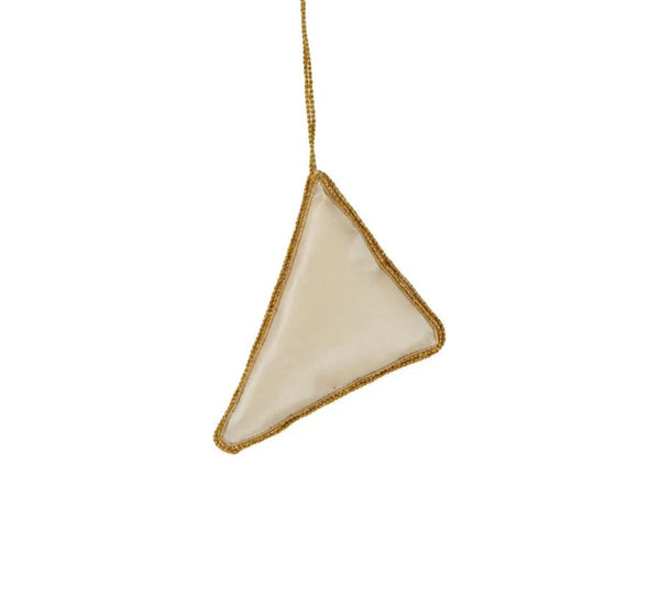 BEADED FAIRY BREAD CHRISTMAS TREE ORNAMENT