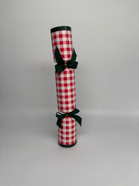 FESTIVE LUXE NO PLACE LIKE HOME SET OF 6 CHRISTMAS CRACKERS BOXED