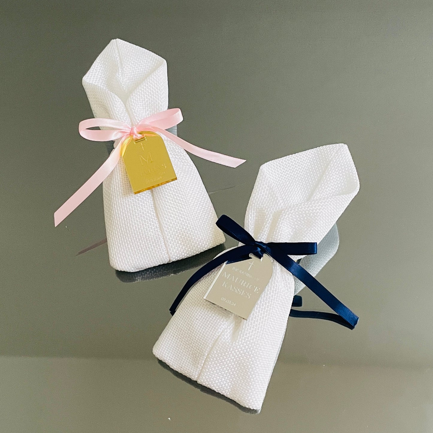 10 PERSONALISED ARCH TAGS