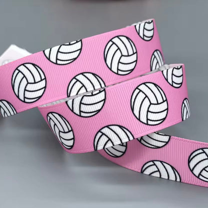 NETBALL RIBBON 25MM GROSGRAIN SOLD BY THE METRE