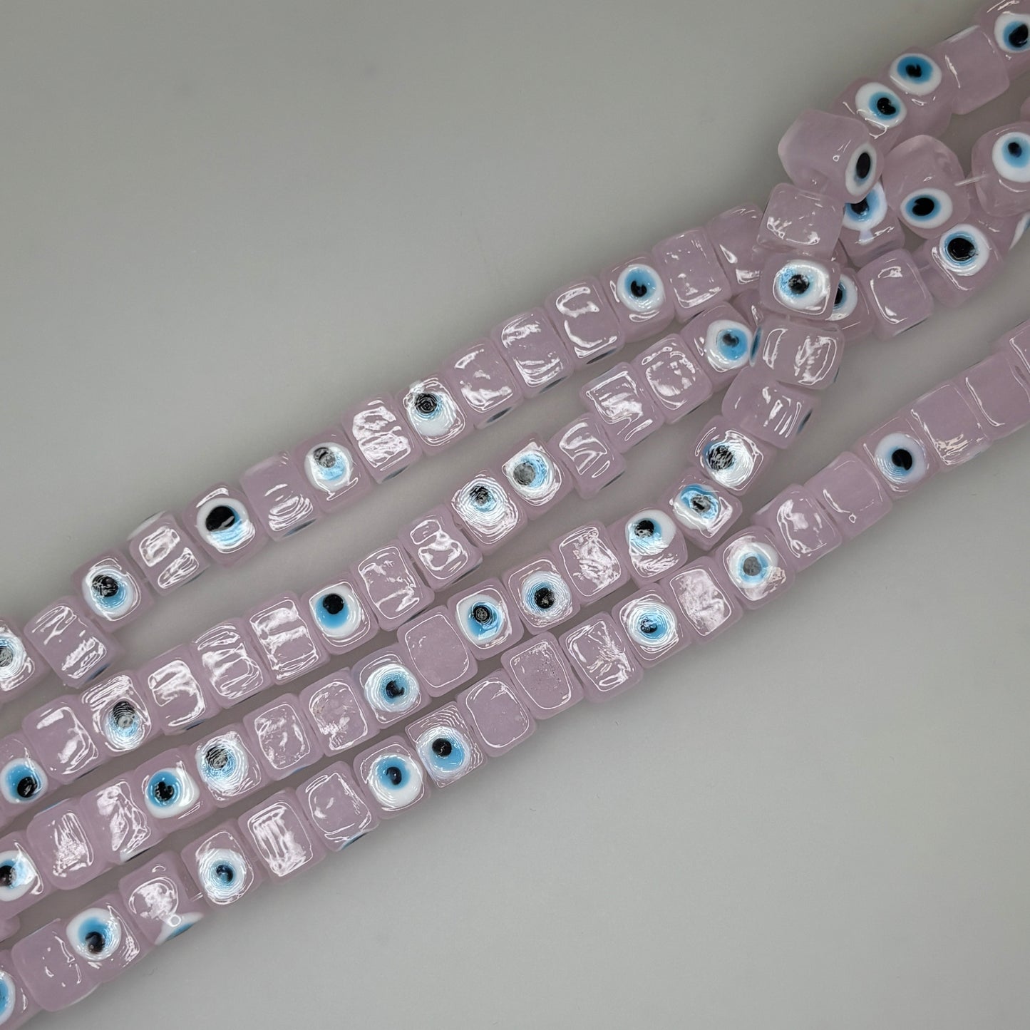 EVIL EYE SQUARE BEAD