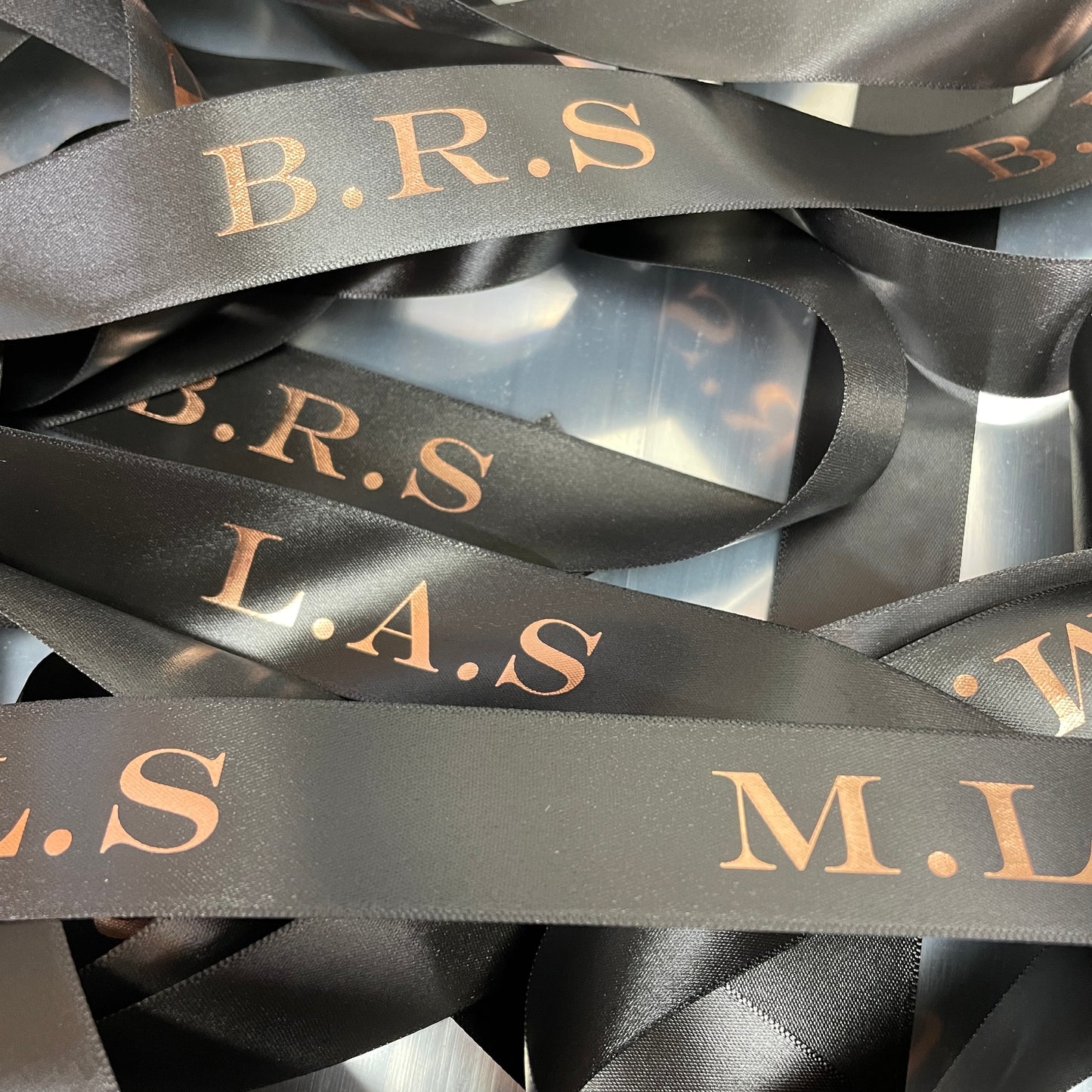 CUSTOM PRINT RIBBON BLACK