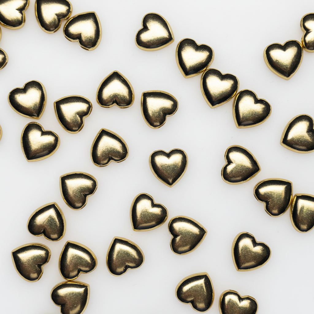 GOLD HEART CHARM PENDANT