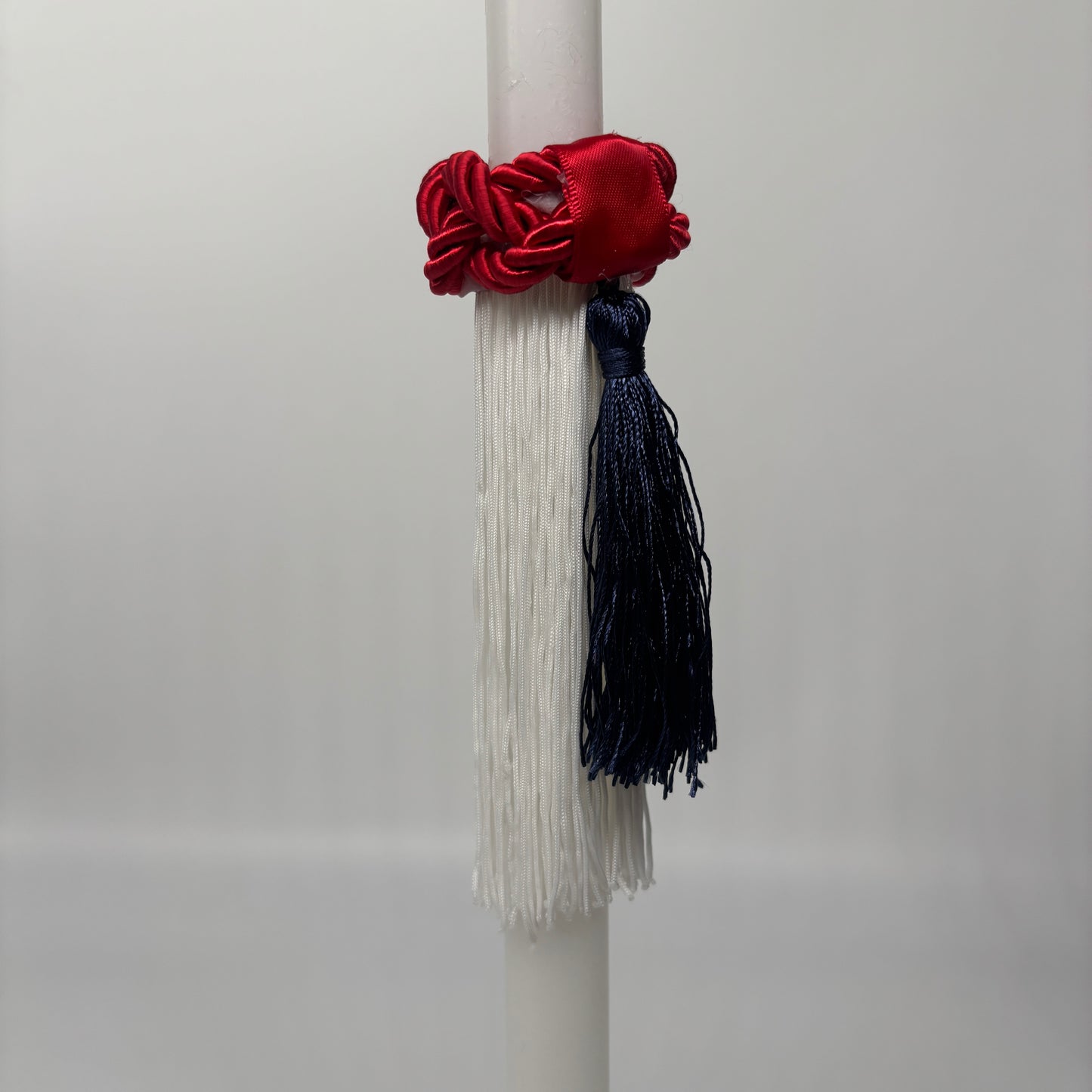 Evzone Navy Tassel Easter Palm Sunday Candle Lambatha Orthodox Easter