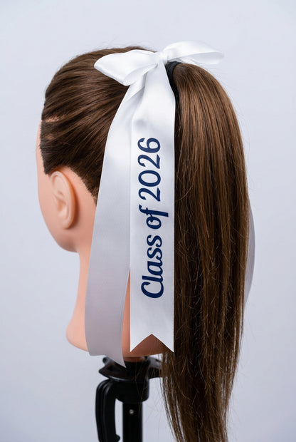 PERSONALISED CLASS OF 2026 BOW