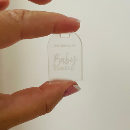 10 PERSONALISED ARCH TAGS