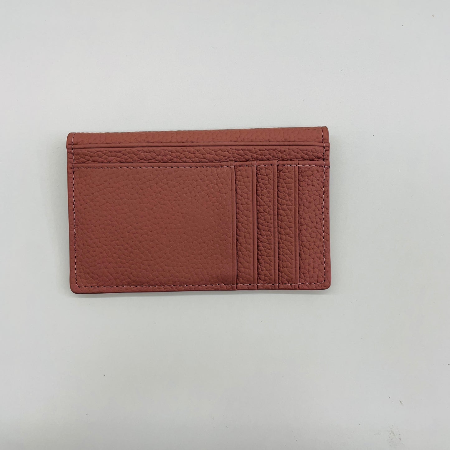 EMBOSSED PERSONALISED LEATHER MINI WALLET CARDHOLDER