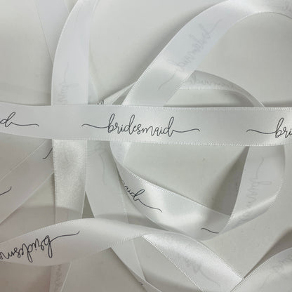 WEDDING SERIES CUSTOM PRINT RIBBON