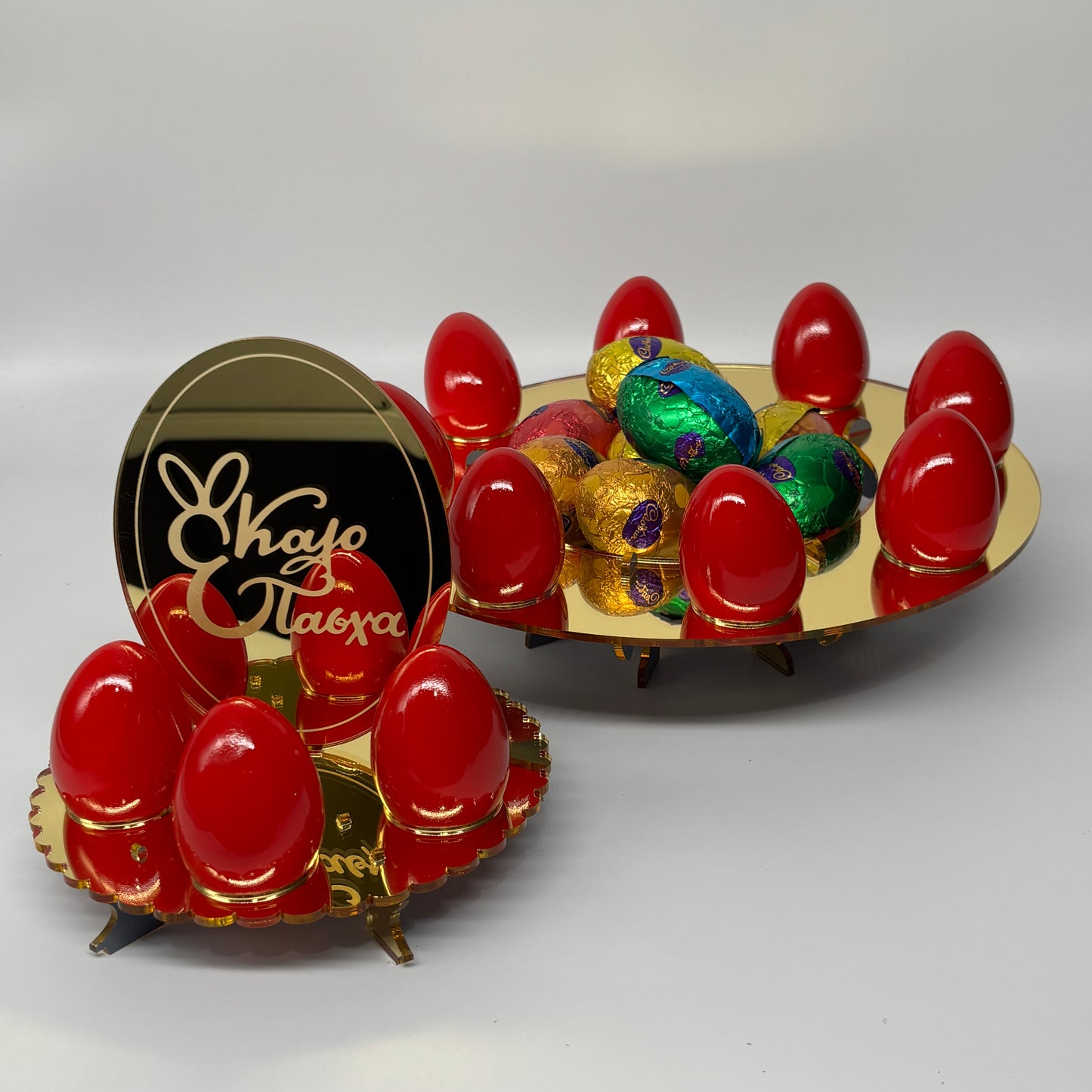 Easter Egg Stand 2 Layer Kalo Pascha