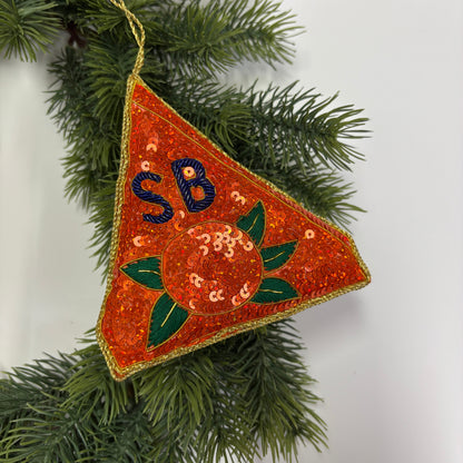 SUNNY BOY BEADED CHRISTMAS TREE ORNAMENT