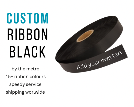 CUSTOM PRINT RIBBON BLACK