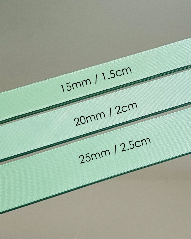 CUSTOM PRINT RIBBON SAGE