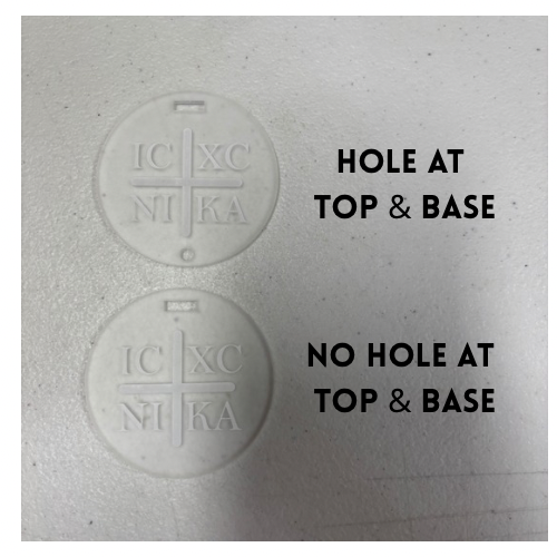 ICXC NIKA ACRYLIC TAG