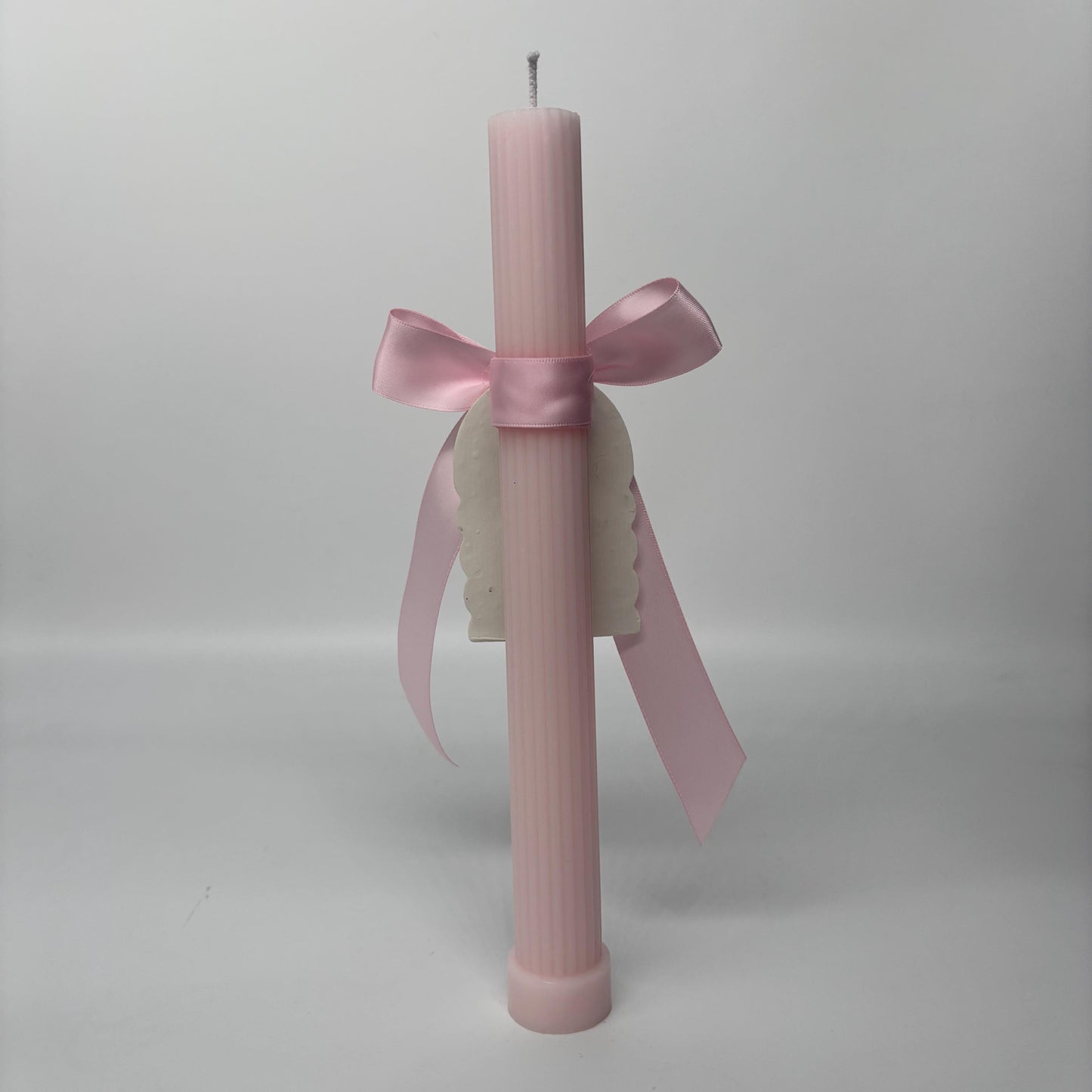 Pink Easter Palm Sunday Candle Lambatha Orthodox Easter
