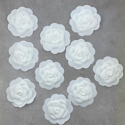 10 X CAMELLIA FLOWERS