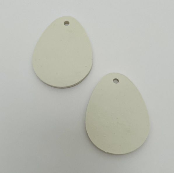 KALO PASCHA XRISTOS ANESTI CLAY EGG DECORATIONS