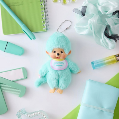 MONCHHICHI COLOURS KEYCHAIN