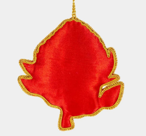 WARATAH SEQUIN CHRISTMAS TREE ORNAMENT