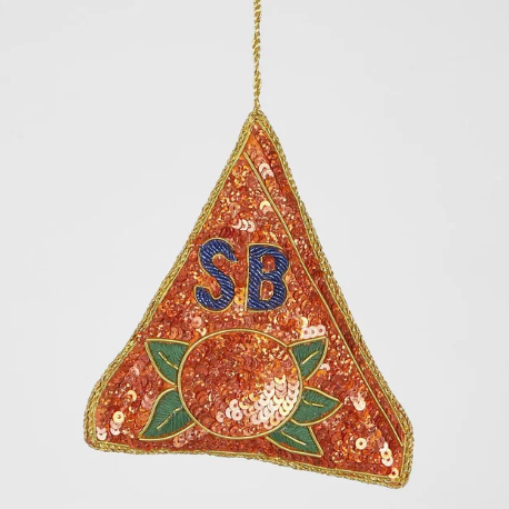 SUNNY BOY BEADED CHRISTMAS TREE ORNAMENT