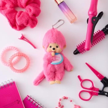 MONCHHICHI COLOURS KEYCHAIN