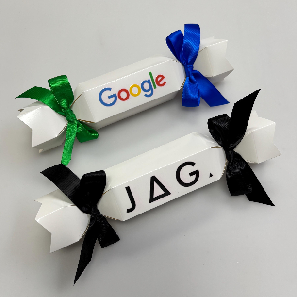 COMPANY LOGO CHRISTMAS CRACKER