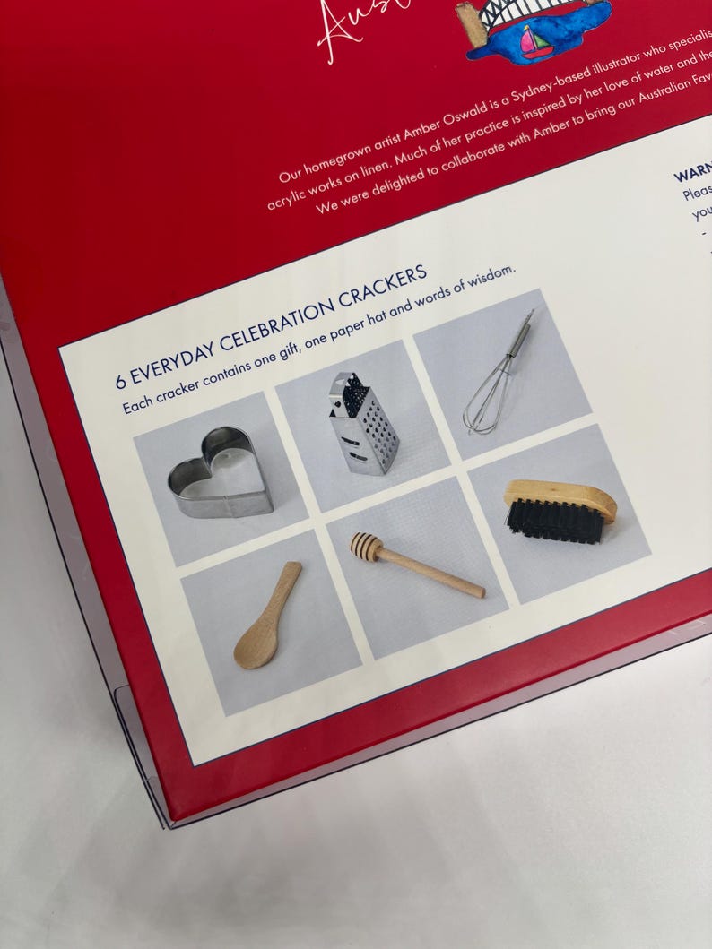 Christmas cracker gift contents