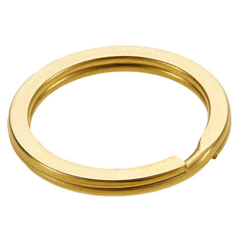 10 X KEYS RINGS GOLD