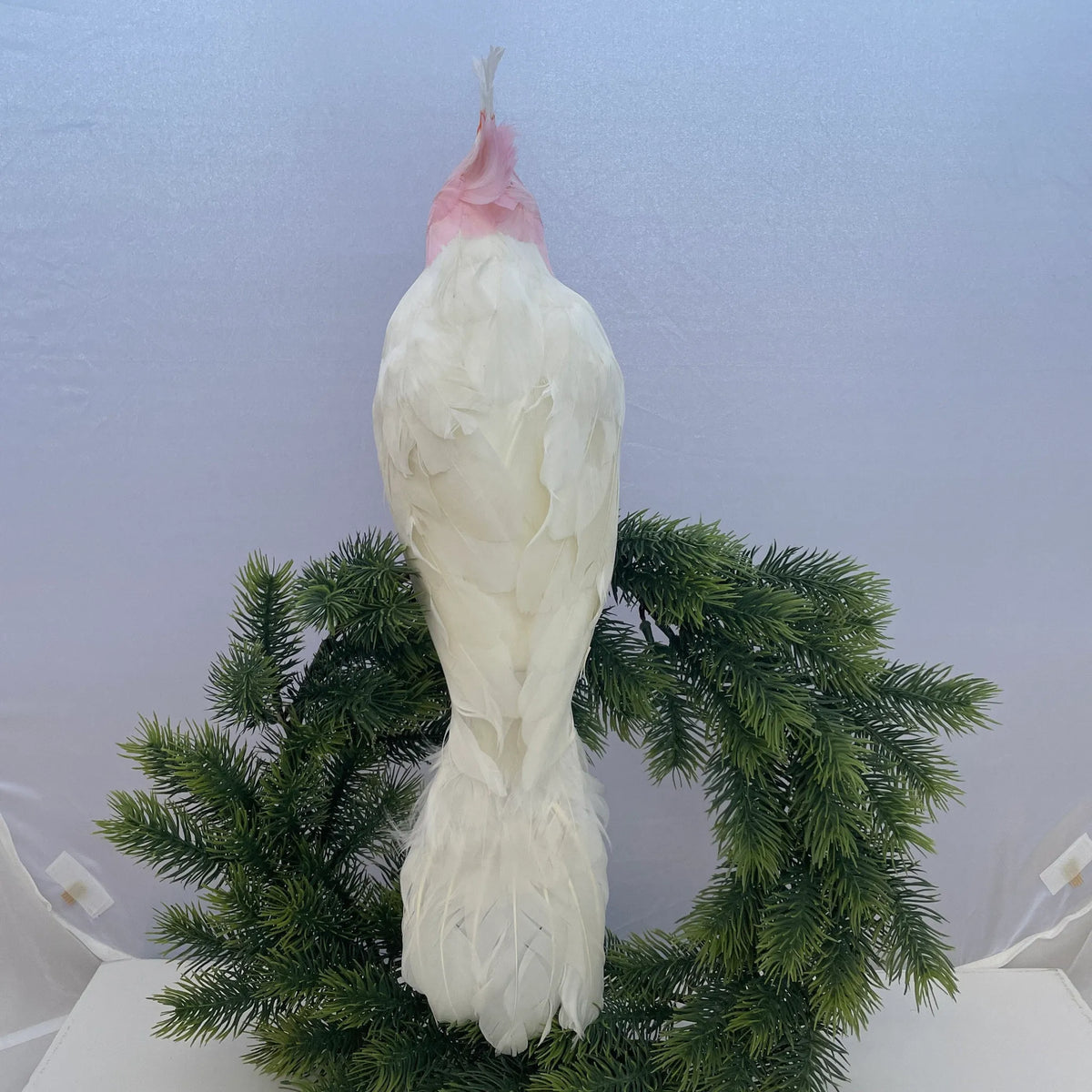Large white galah Australian Christmas tree decoration