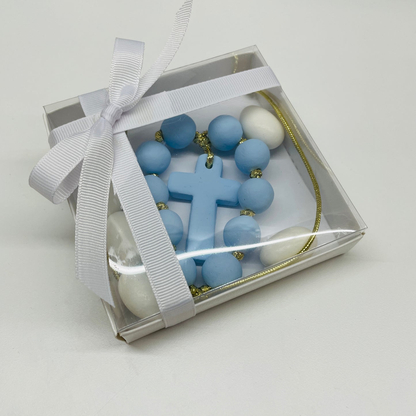 CLAY BEADS BOMBONIERE READY MADE BOXED