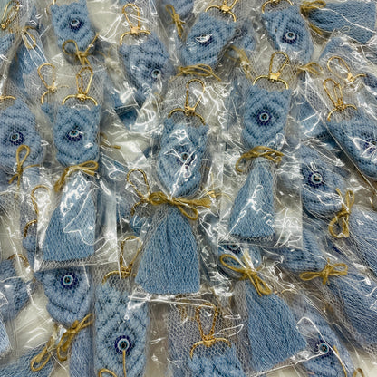 5 x EXIL EYE MACRAME KEYCHAIN