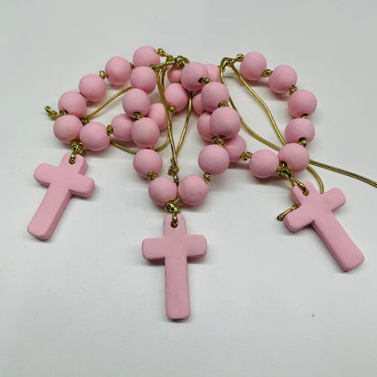 CLAY BEADS BOMBONIERE PERSONALISED READY MADE BOXED