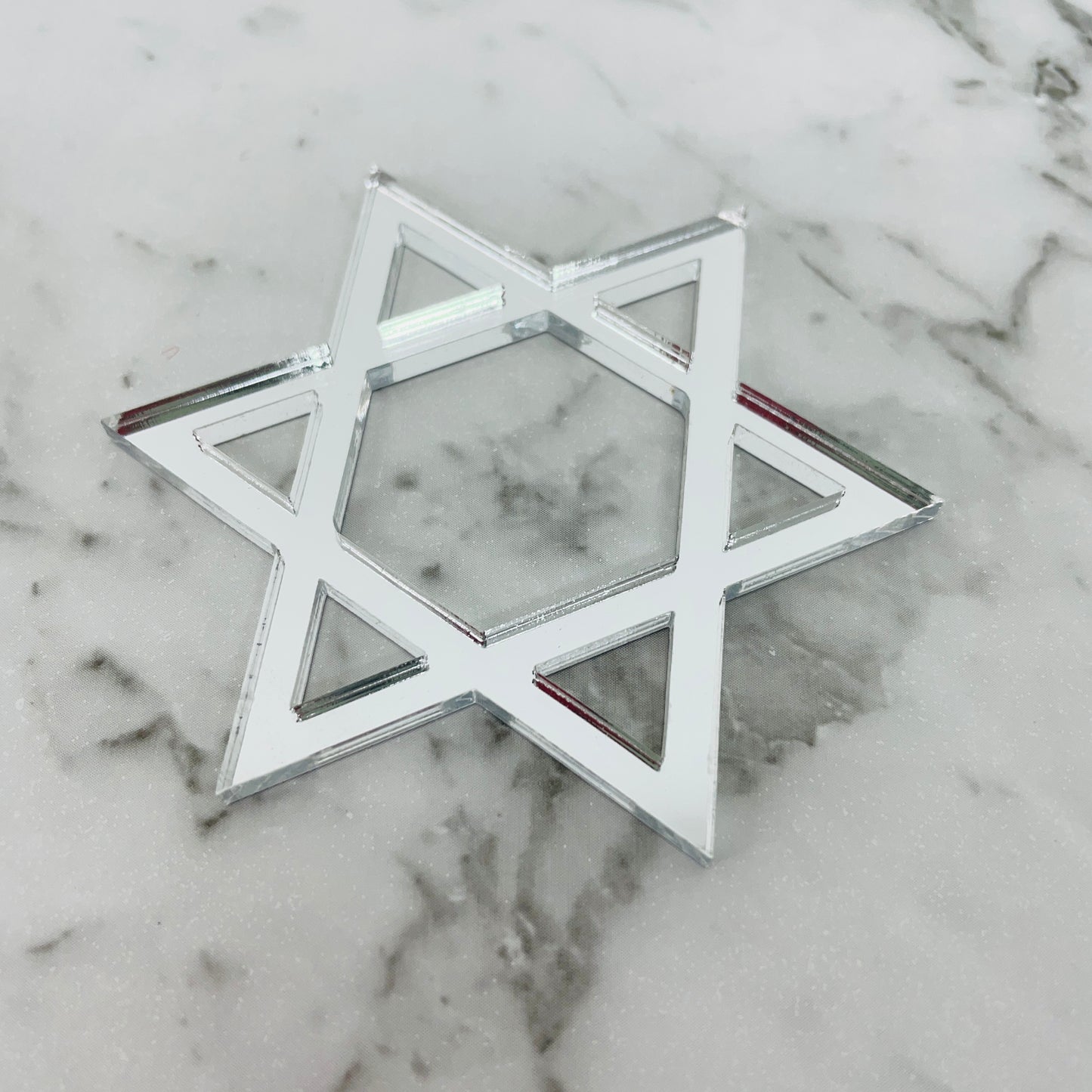 STAR OF DAVID NAPKIN RING HOLDERS SET OF 6