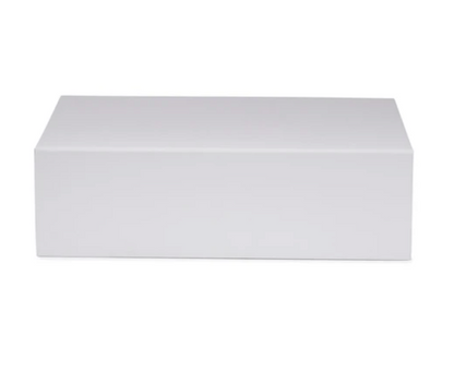PERSONALISED MAGNETIC CLOSURE BOX 1 WHITE