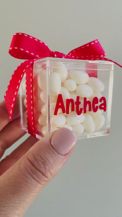 PERSONALISED CHRISTMAS CANDY BOX