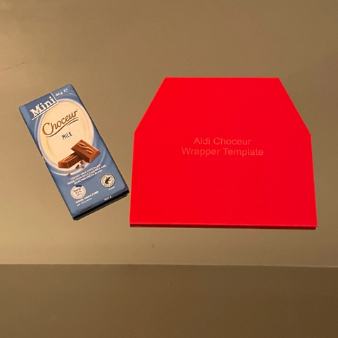 ALDI CHOCEUR MINI WRAPPER TEMPLATE