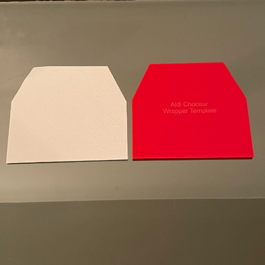 ALDI CHOCEUR MINI WRAPPER TEMPLATE