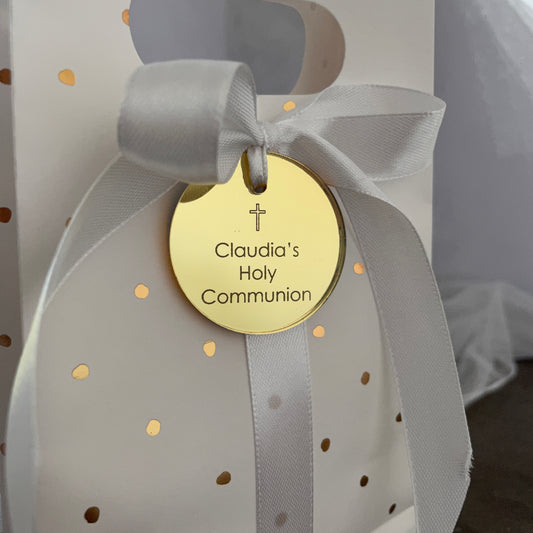 10 X PERSONALISED ACRYLIC NAME TAGS CUSTOM ORDERS