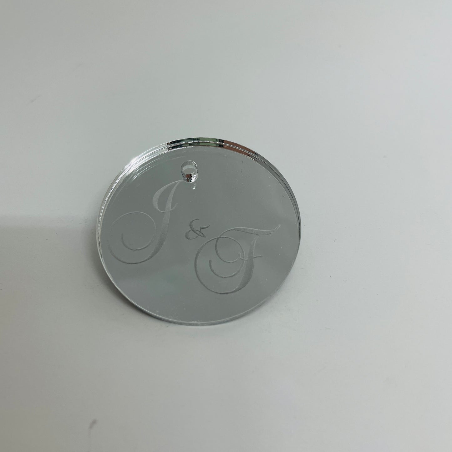 10 X PERSONALISED ACRYLIC NAME TAGS CUSTOM ORDERS