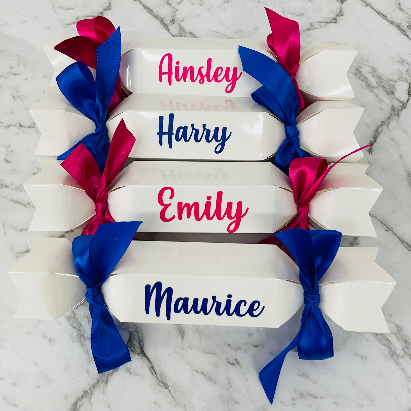 PERSONALISED EASTER EGG BON BON WHITE