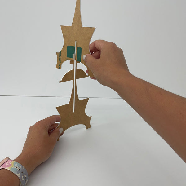 GREEK EASTER EGG STAND HOLDER DISPLAY STAND GOLD MIRROR x 6