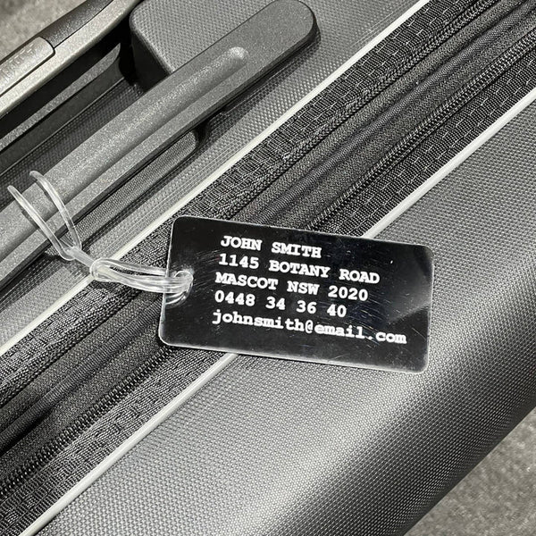 PERSONALISED LUGGAGE TAG
