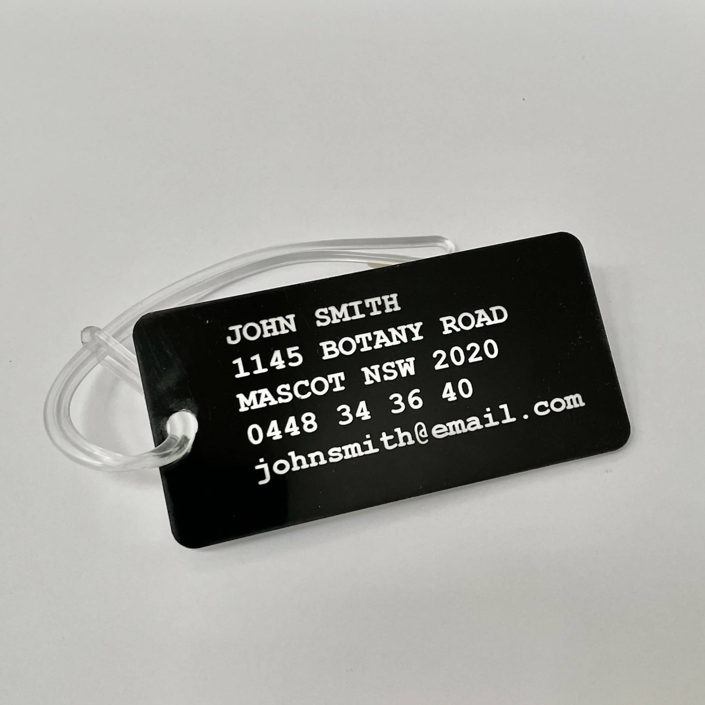 PERSONALISED LUGGAGE TAG